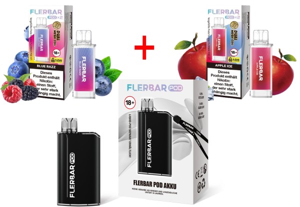 Flerbar Pod Bundle 2+1